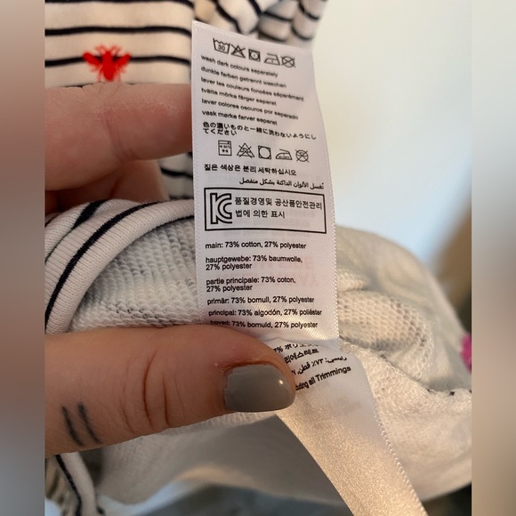 Joules Quarter Zip Sweater in Pip Print - Picture 7 of 7